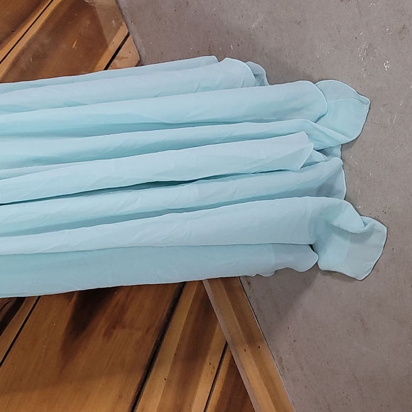 NEW! Allure Prom / Formal Mint Long Dress - Picture 8 of 9